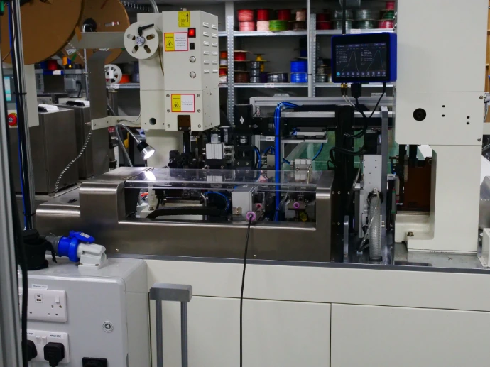 Our new wire preparation machine with enhanced production capabilities