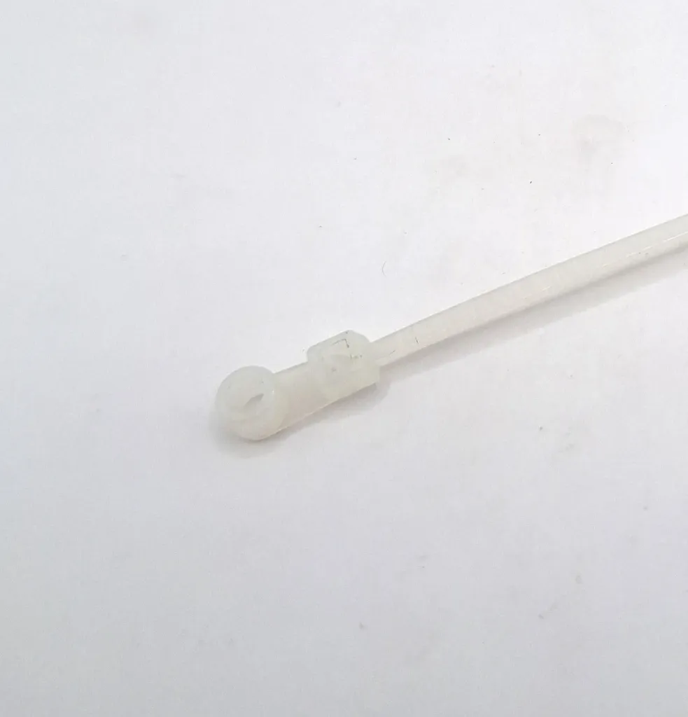 Natural Nylon Screw Mount Cable tie