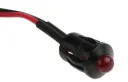 Red 5mm LED 24 V dc 8mm Mounting Hole Size Lead wire