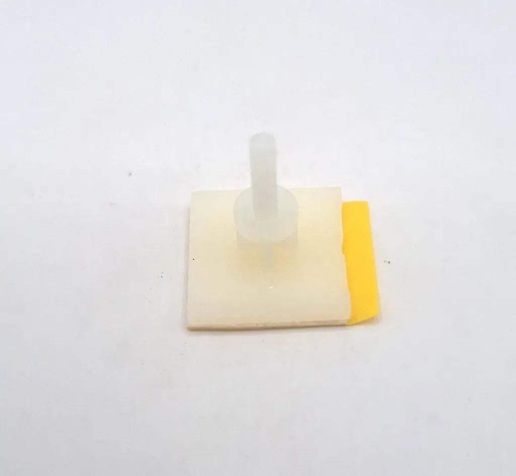 [9-00086] Self Adhesive 9.5mm Square Cable Tie PCB Mount