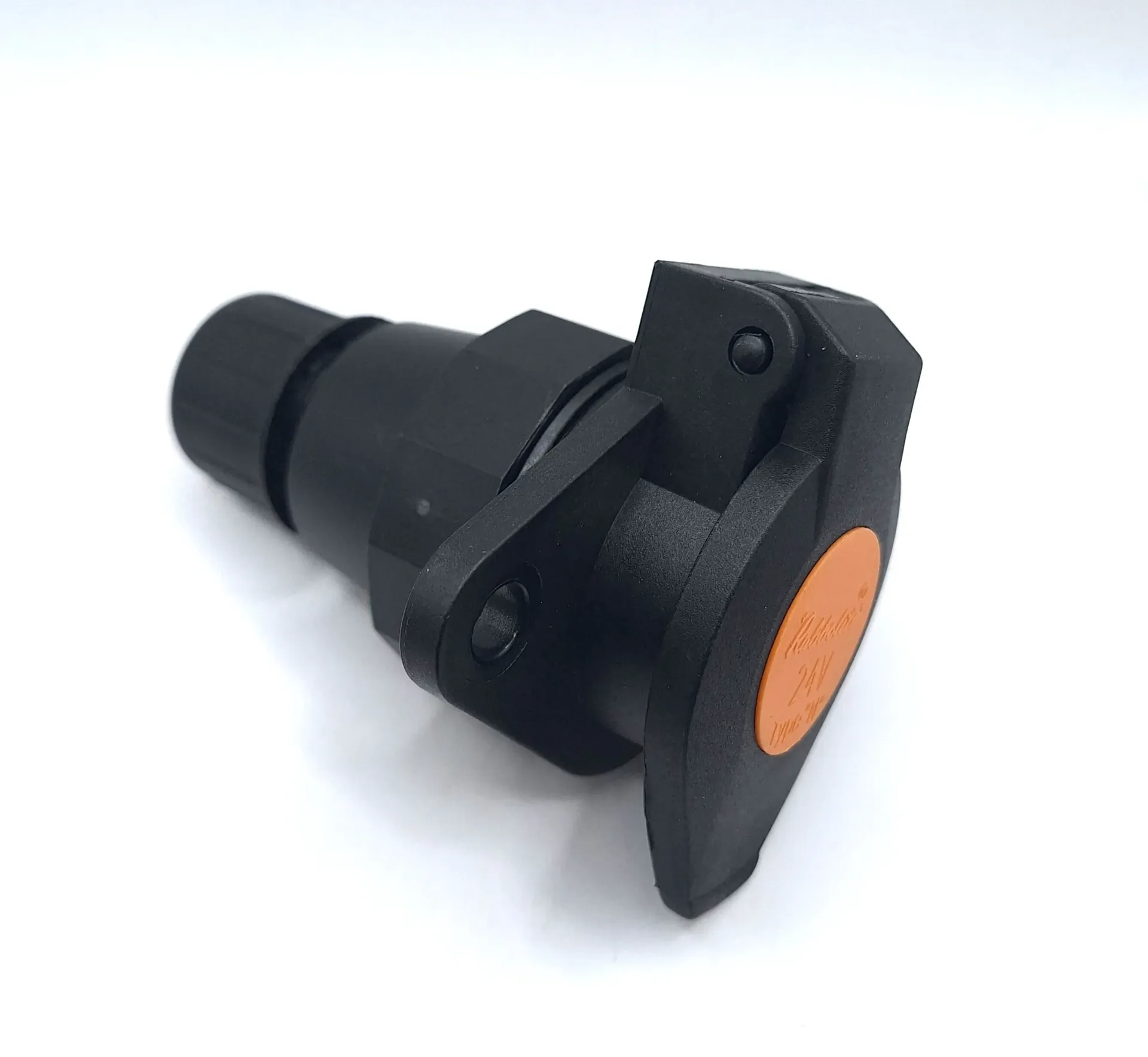 7 Way Durite 24N Trailer Socket - With Rear Entry Screw Gland
