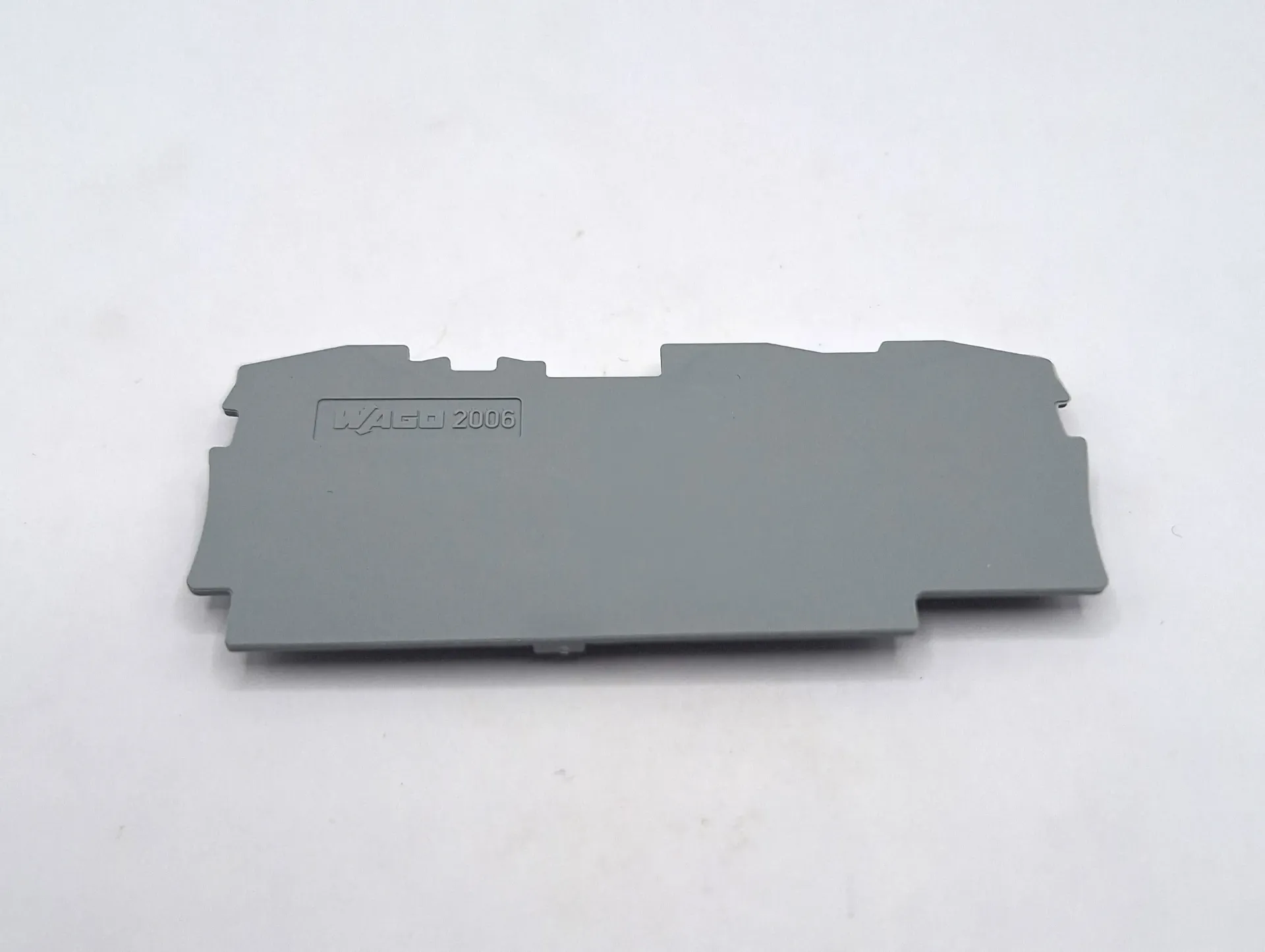Wago Through Terminal End Plate - 6.0mm - 3 Way - 2006-1391