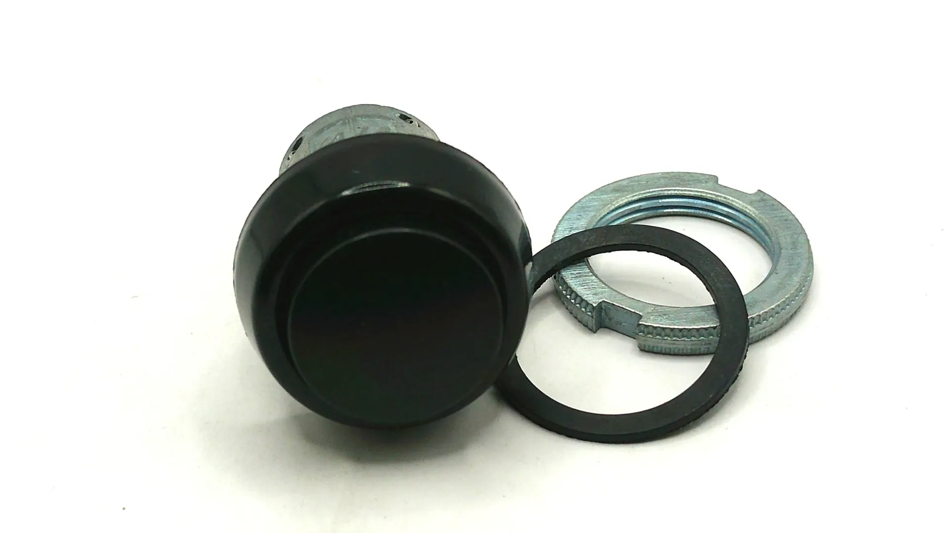 76-9420/439088B Raised Black Button Switch