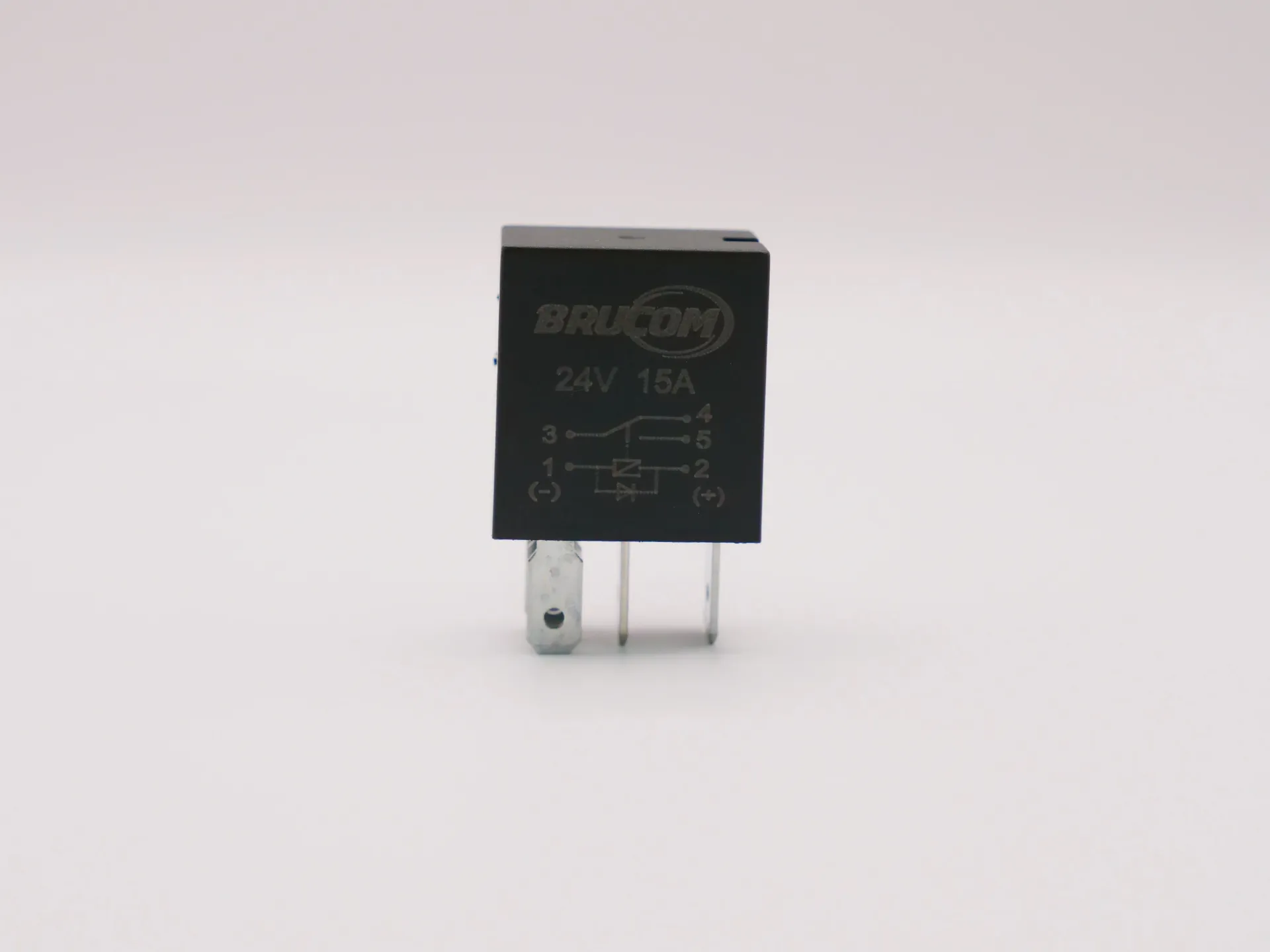 5 Pin Micro Relay - 24V 15A - *****BACKWARDS Diode*****
