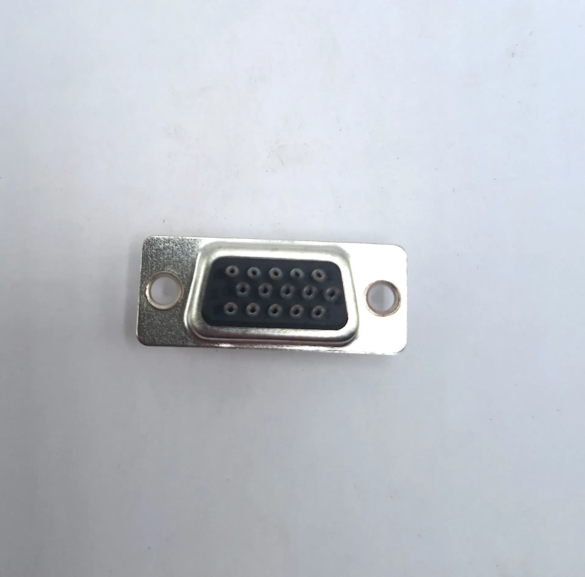 15 Way D Type Socket Connector - High Density - Triple Row - Solder Cup