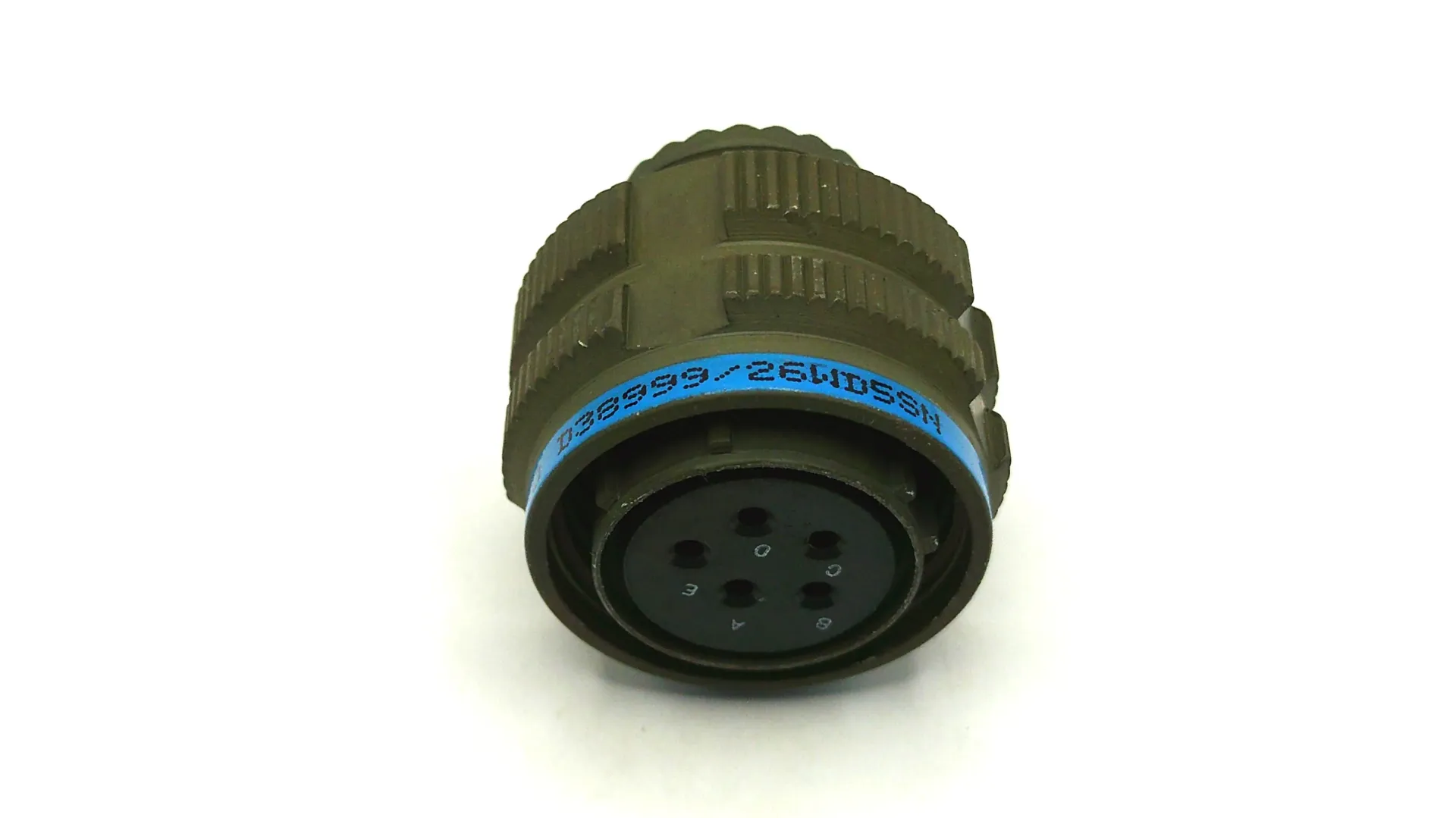 D38999/26WD-5SN Circular Conn, Series III, 5 Contacts