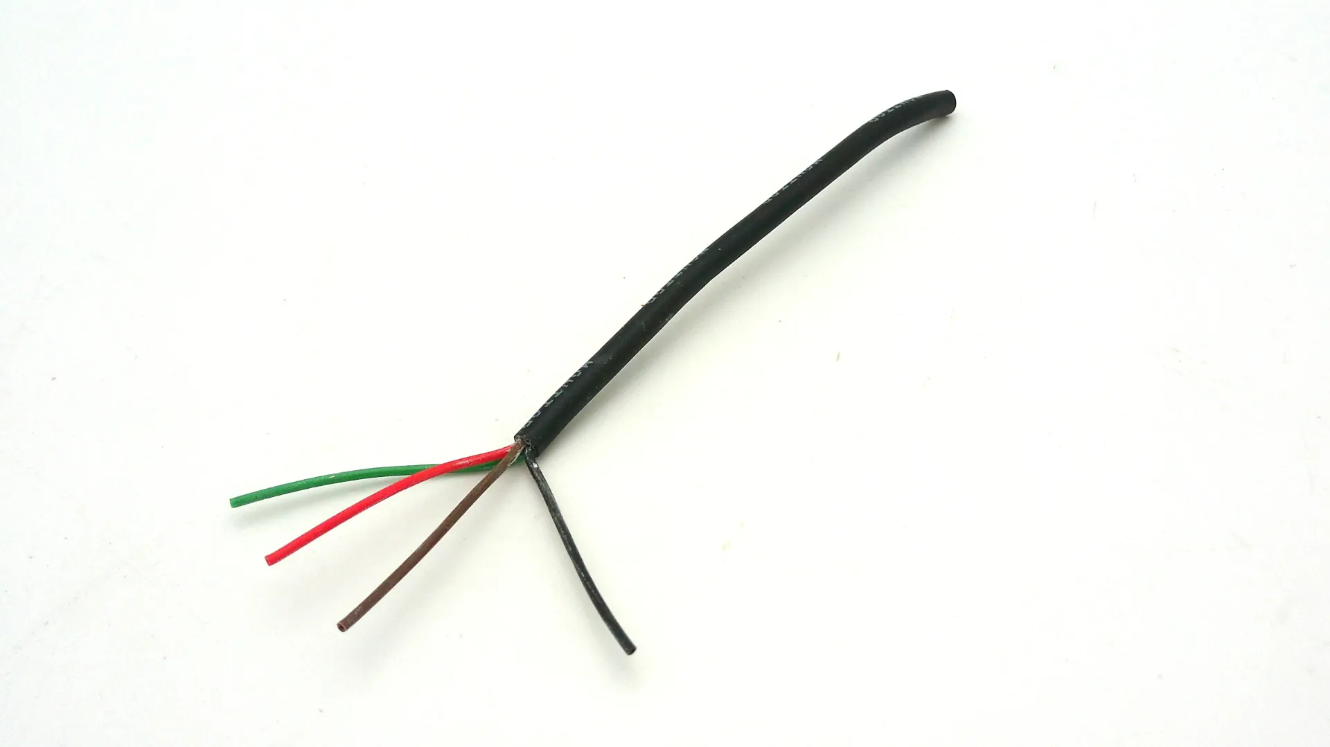 (BSA) 0.5mm 4 Core TWA Red-Brown-Black-Green - Matte Finish