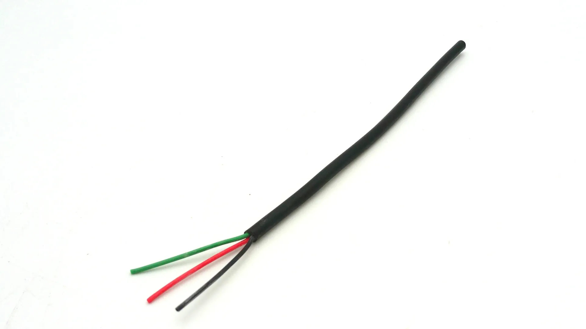 (BSA) 0.75mm 3 Core TWA  Black-Green-Red - Matte Finish