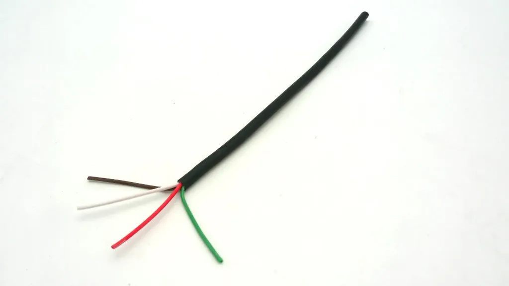 (BSA) 0.75mm 4 Core TWA Brown-Green-Red-White - Matte Finish