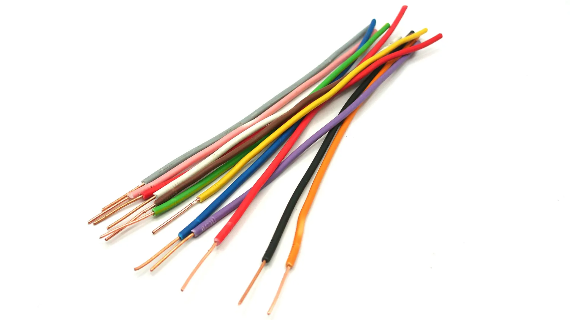 [1-41123] 0.5mm Single Core Fixed Wire - Red