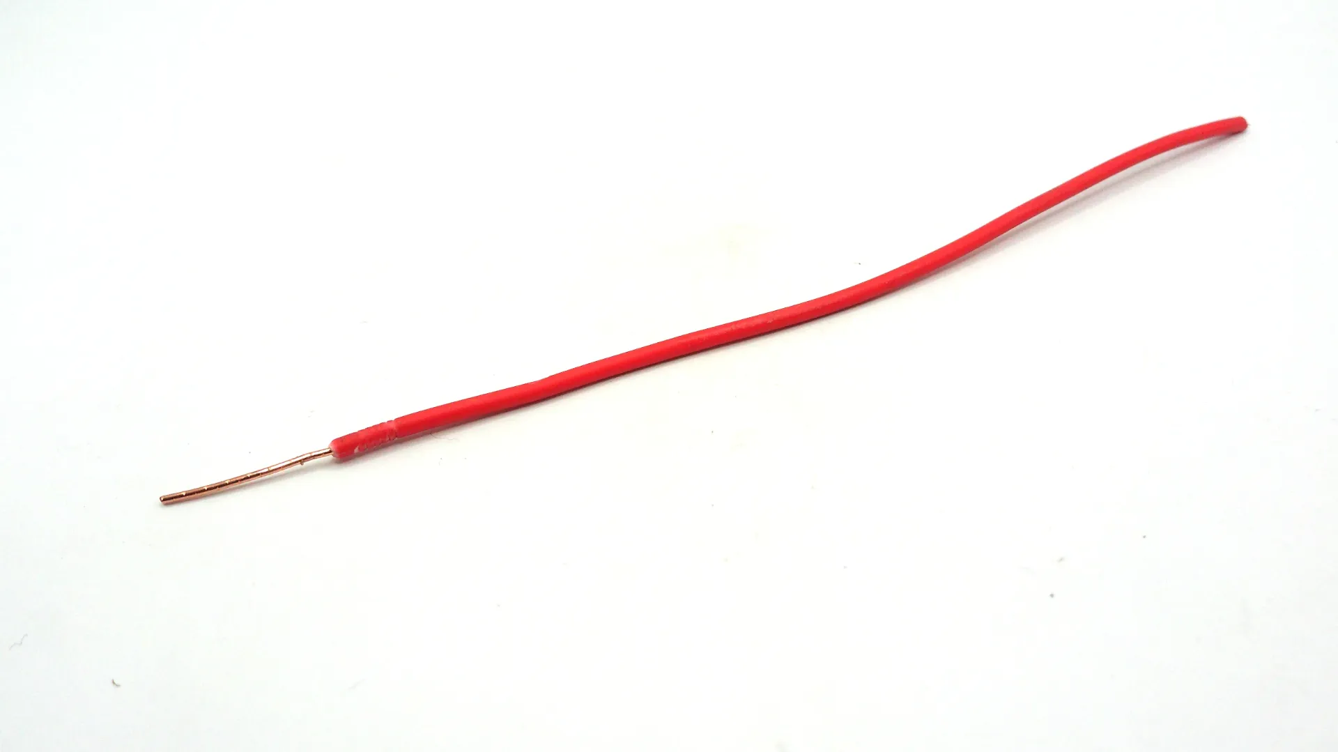 1.0mm Single Core Fixed Wire - Red