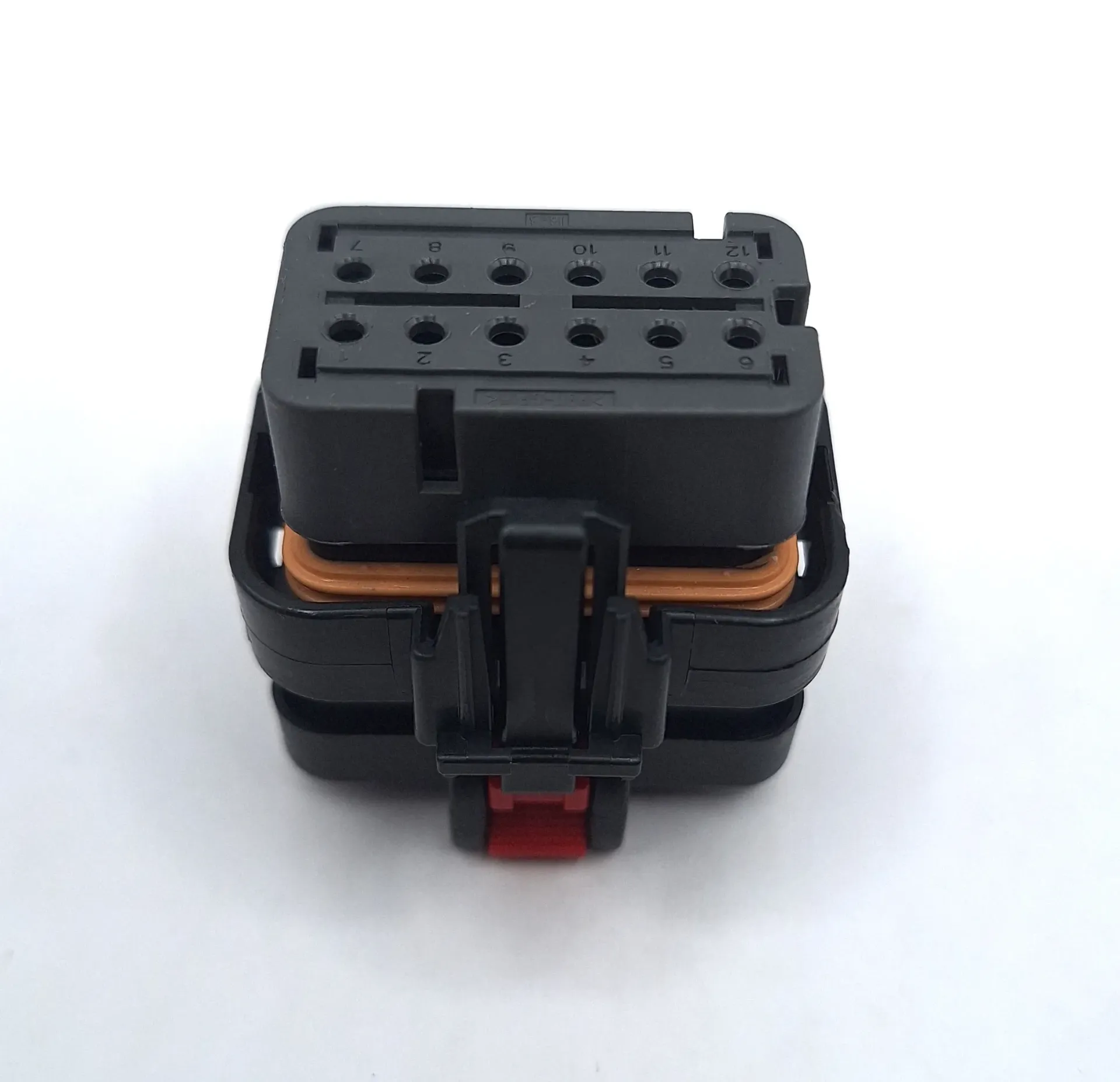[7-99010] 12 Way Ampseal Housing (Skt) Grey