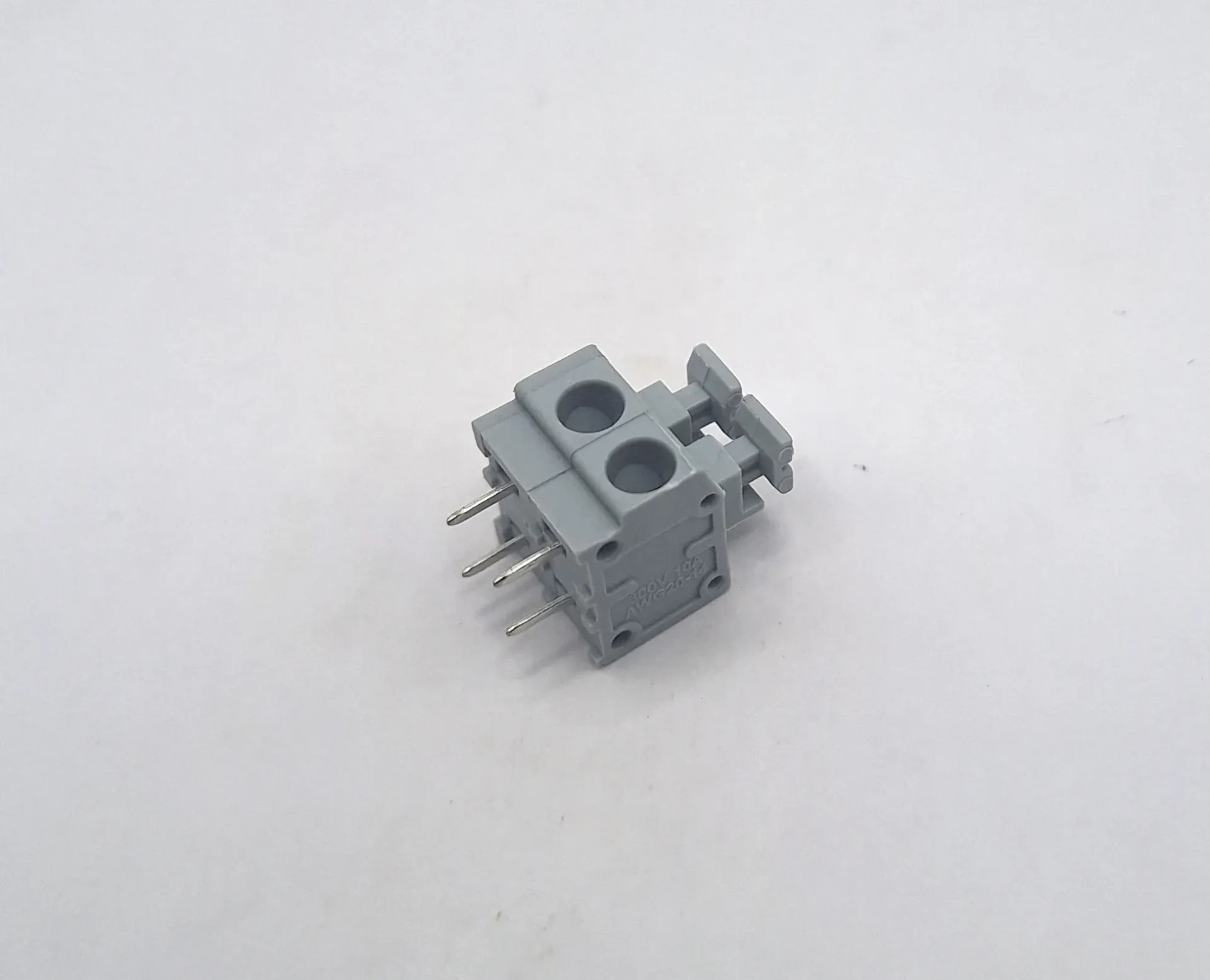 2 Way Screwless Wire-To-Board Terminal Block - 5.0mm Pitch - 14 AWG