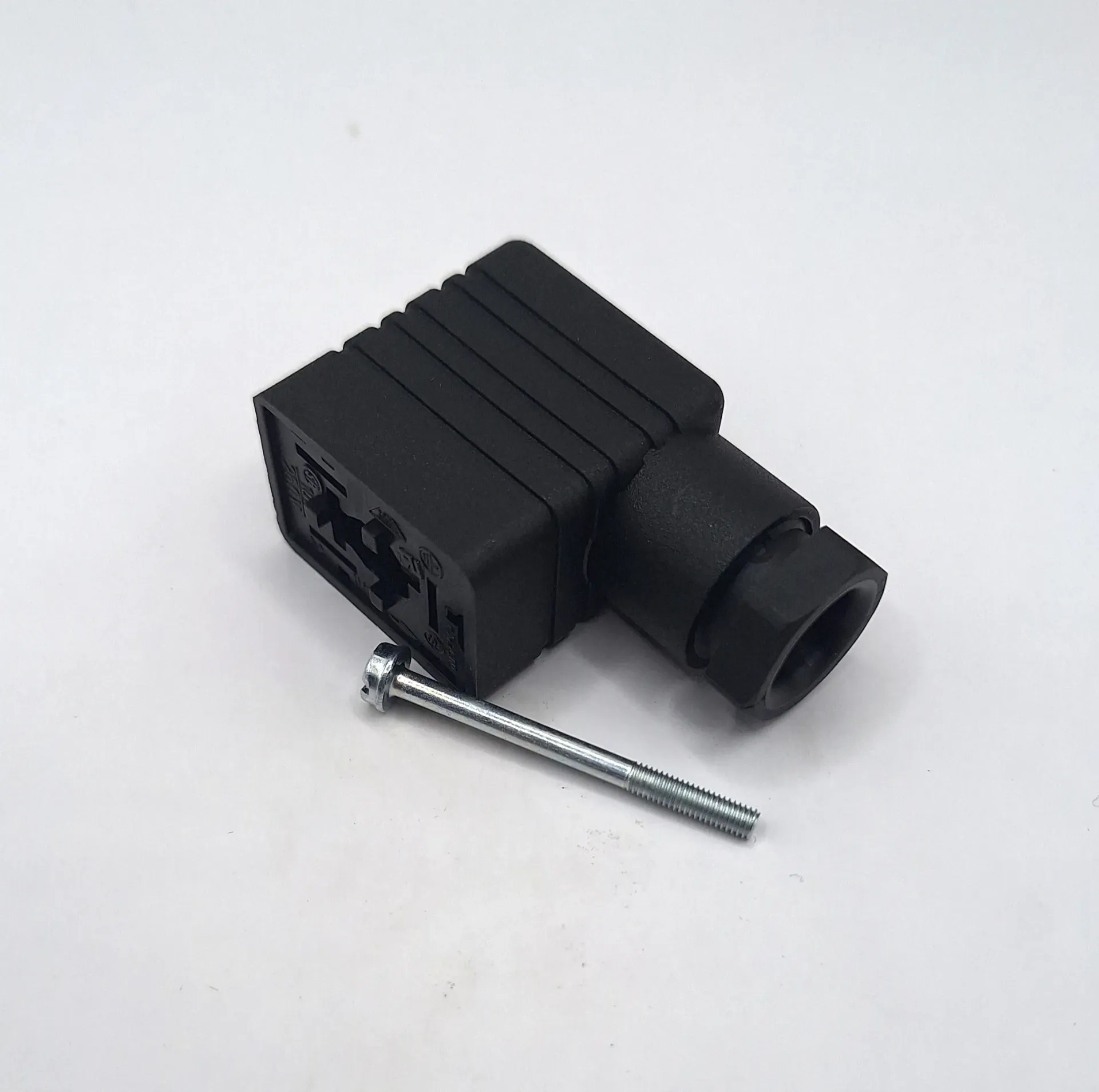 2P+E DIN 43650 B Solenoid Valve Connector - GM Series Screw