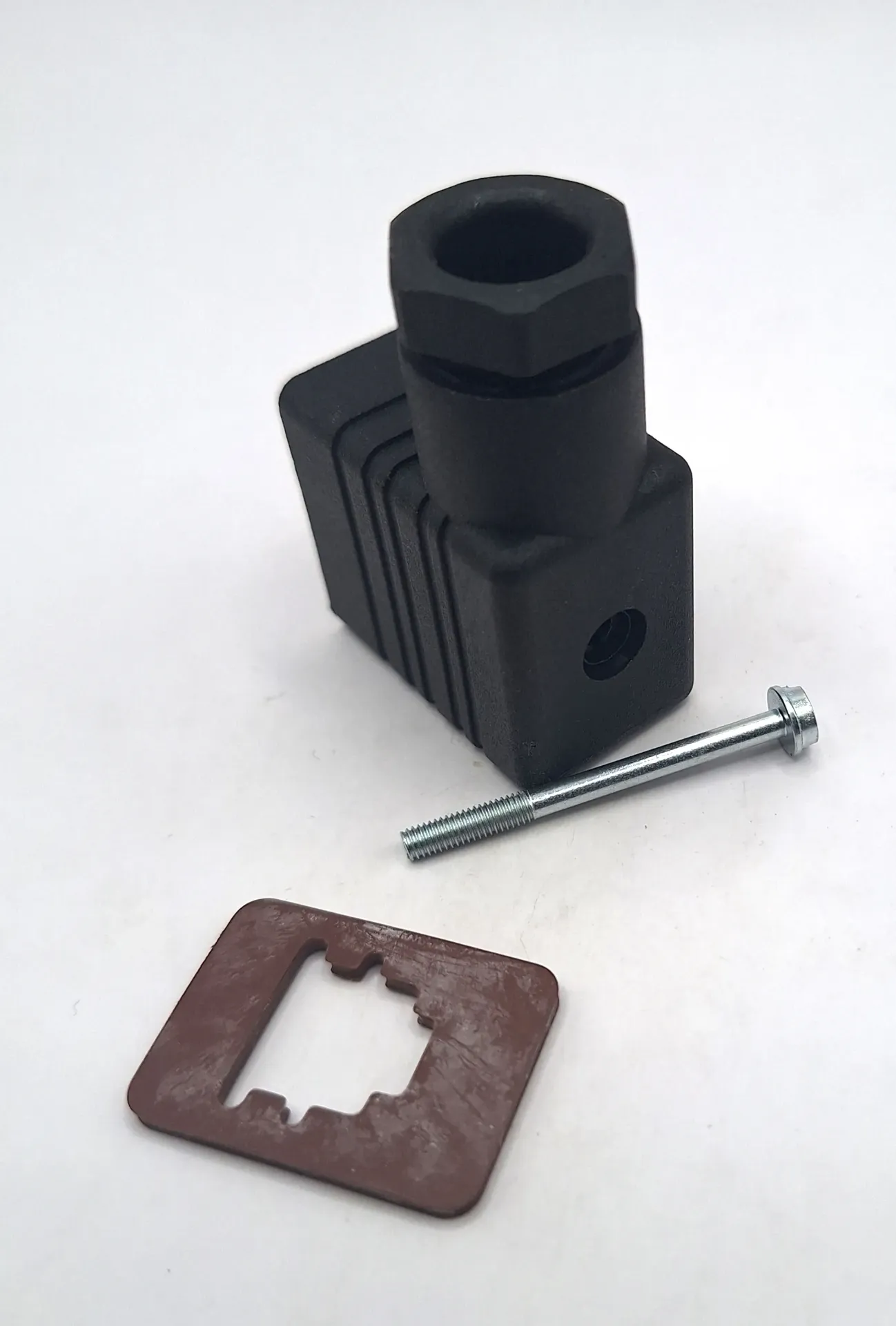 2P+E DIN 43650 B Solenoid Valve Connector - GM Series Screw (2)