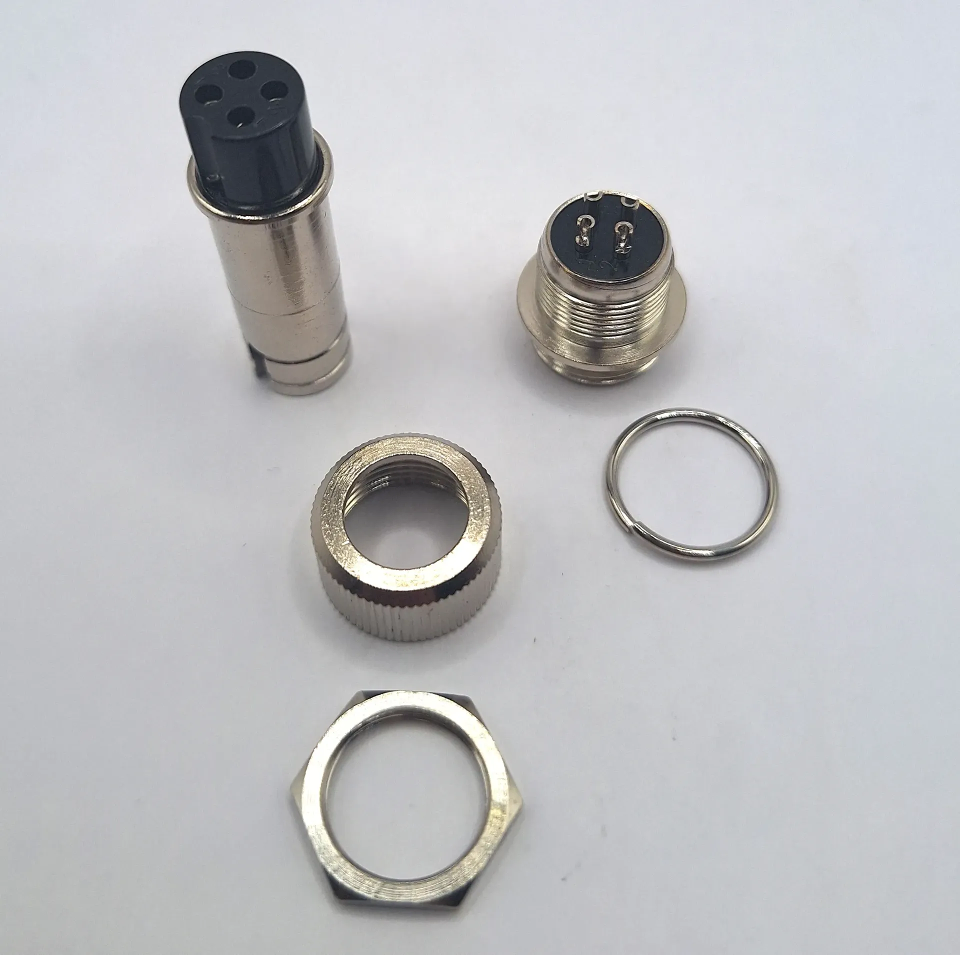 [9-40986] 4 Pin RS765-4 Aviation Camera Connector (GX12-4P)