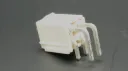 4 Way Molex Mini-Fit Jr. Pin Header - Dual Row - Angled - No PCB Peg