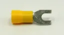 4mm Flanged Fork Yellow