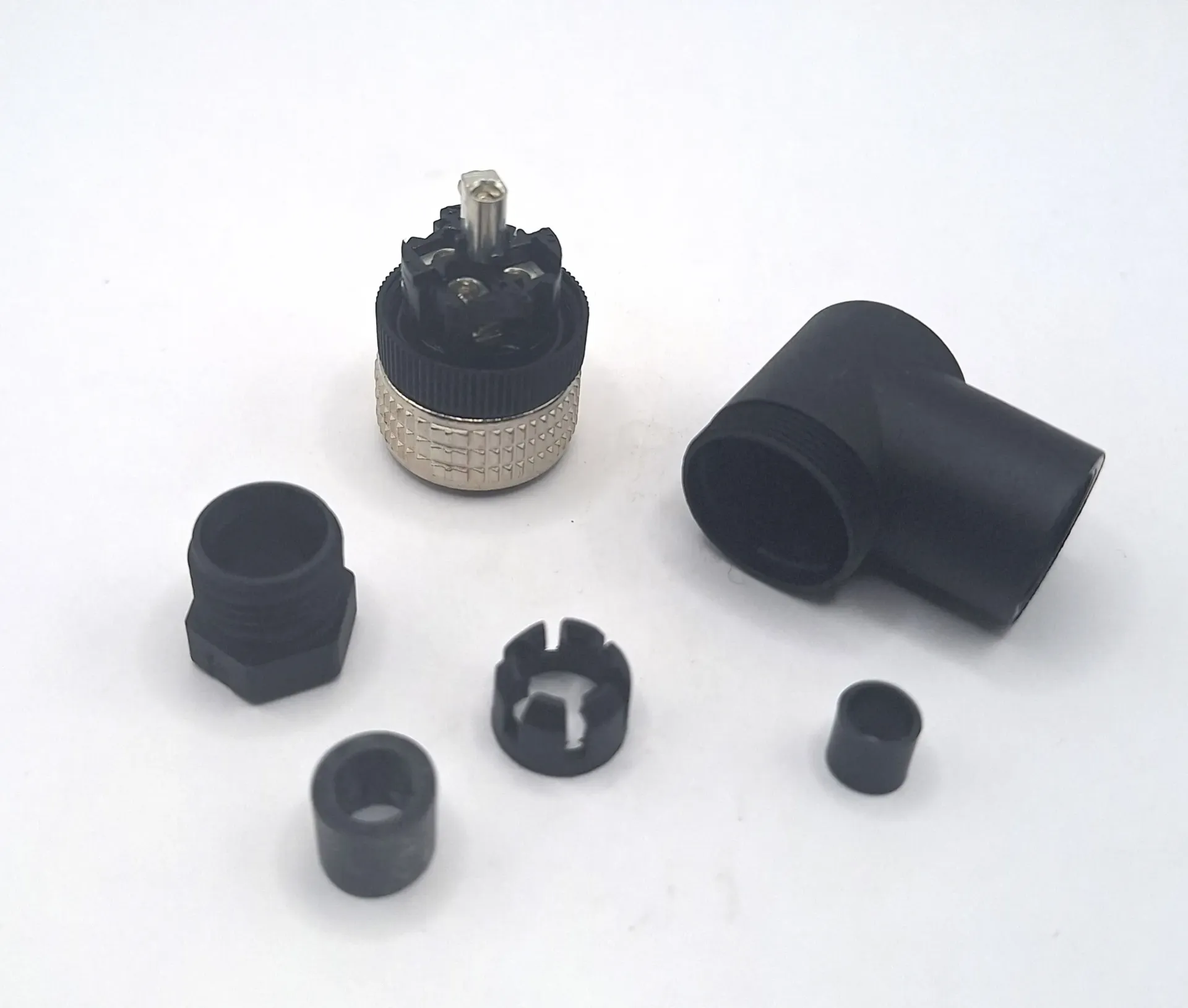5 Way Hirschmann M12 Cable Mount Socket Connector
