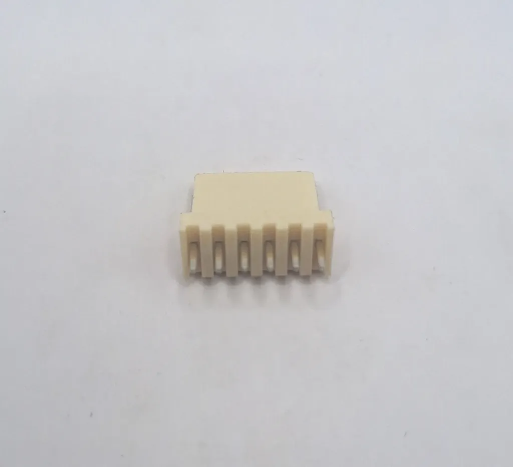 6 Way 2.54 Pitch Straight PCB Mount Connector