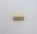 6 Way 2.54 Pitch Straight PCB Mount Connector