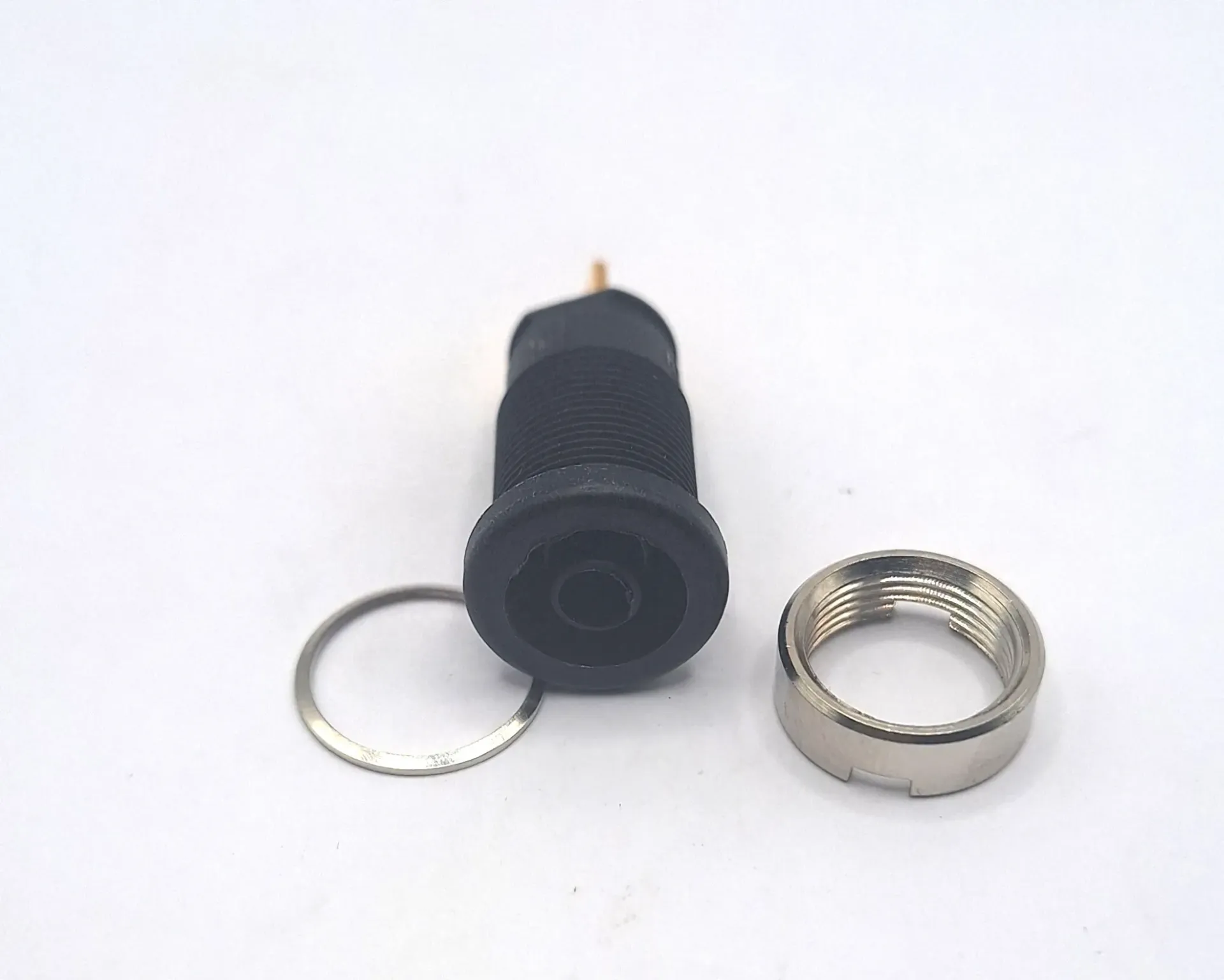 787-2782 - 4mm safety panel socket,black,25A