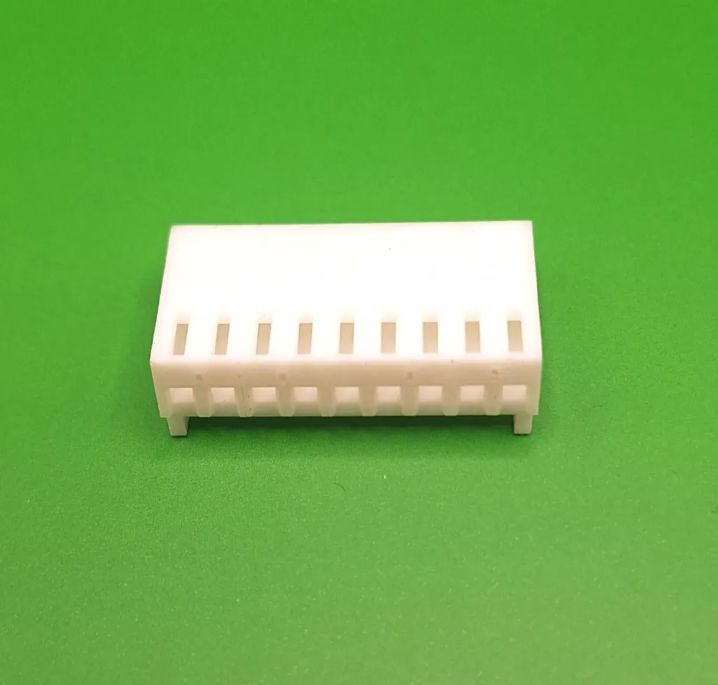 9 Way Valcon 2.54mm Pitch Socket Housing - Straight 