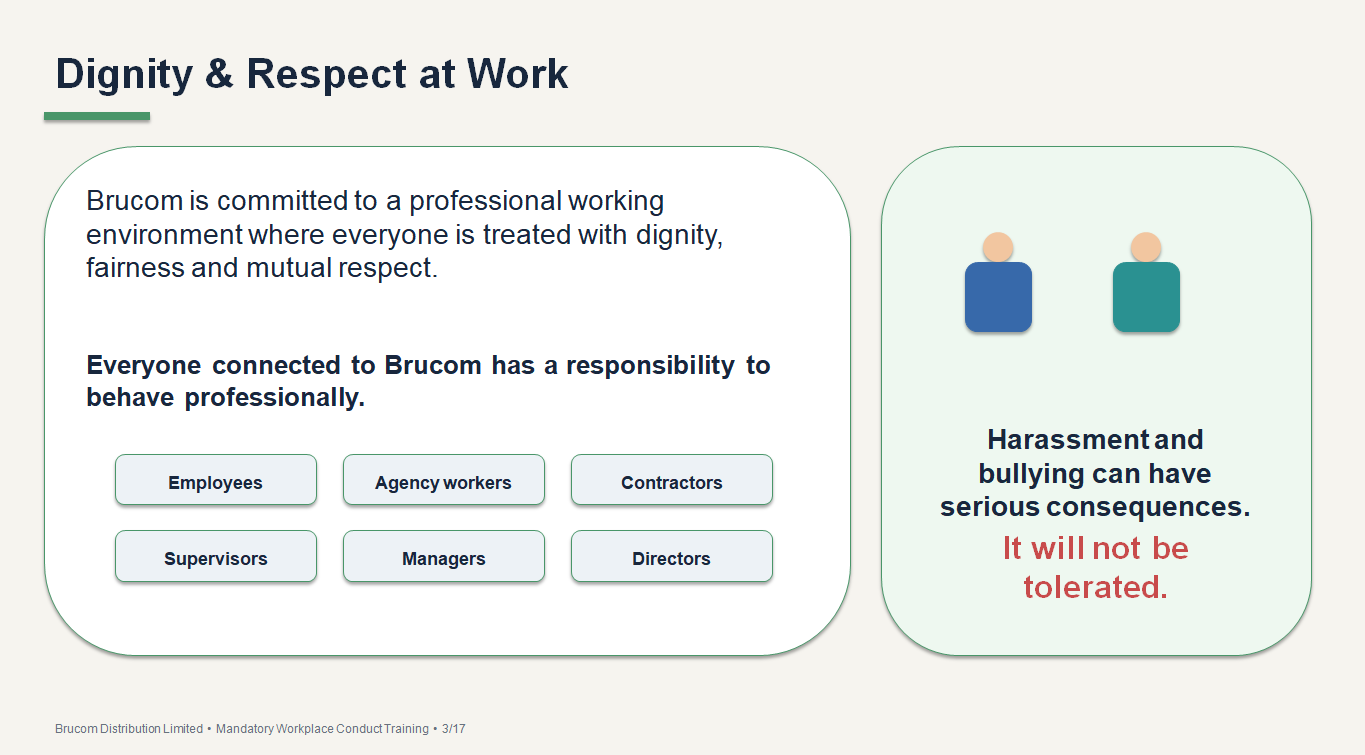 Dignity & Respect at Work